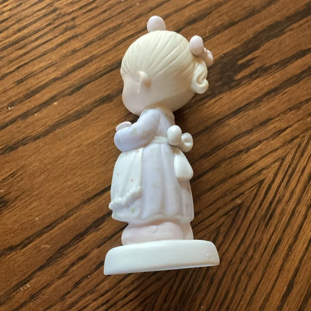 Precious Moments The good Lord always delivers porcelain moms moms to be 1989